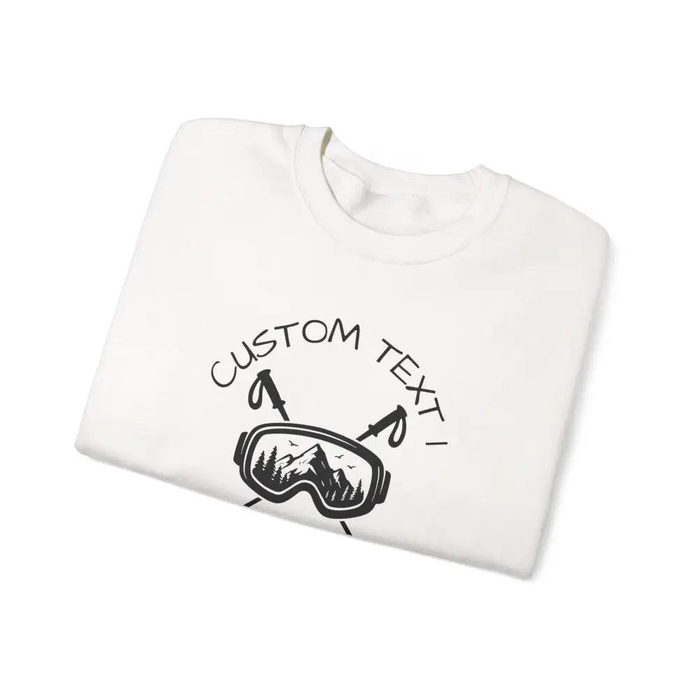 Custom Family Ski Goggle Sweatshirt - Sweatshirt