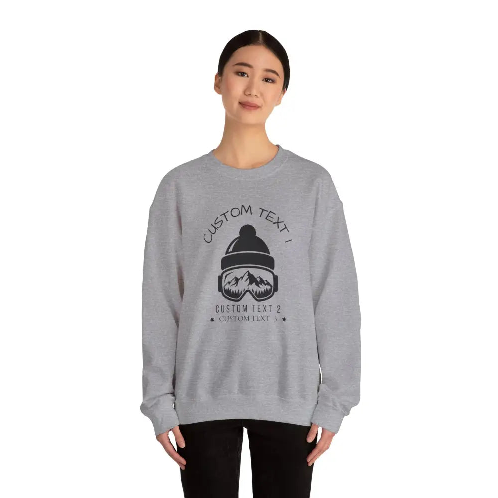 Custom Family Ski Trip Sweatshirt - Sweatshirt