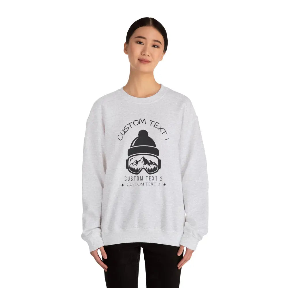 Custom Family Ski Trip Sweatshirt - Sweatshirt