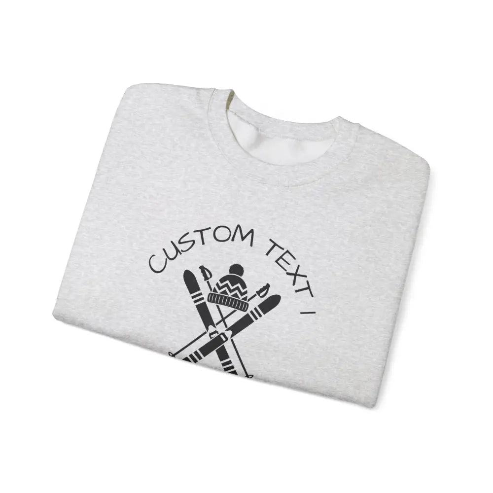 Custom Family Ski Trip X Sweatshirt - Sweatshirt