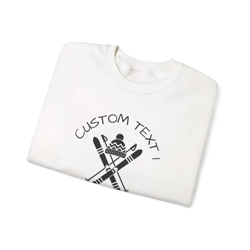 Custom Family Ski Trip X Sweatshirt - Sweatshirt