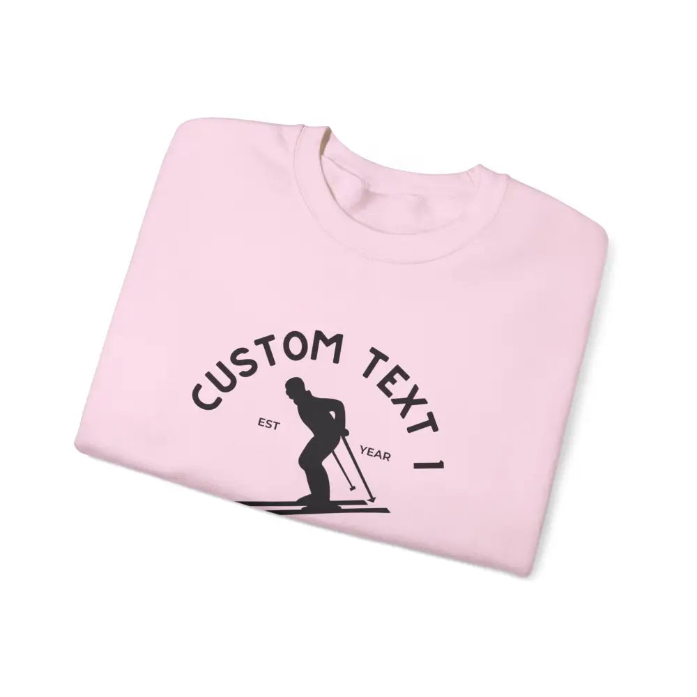 Custom Ski Squad EST Sweatshirt - Sweatshirt