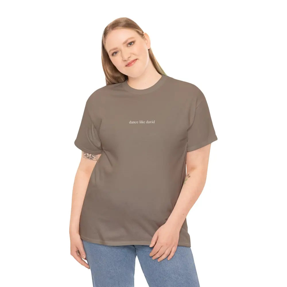dance like david Tee - Brown Savana / S - T-Shirt
