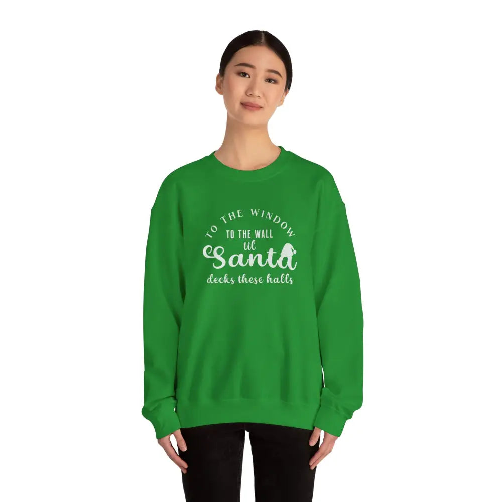 Deck These Halls Crewneck Sweatshirt - Sweatshirt