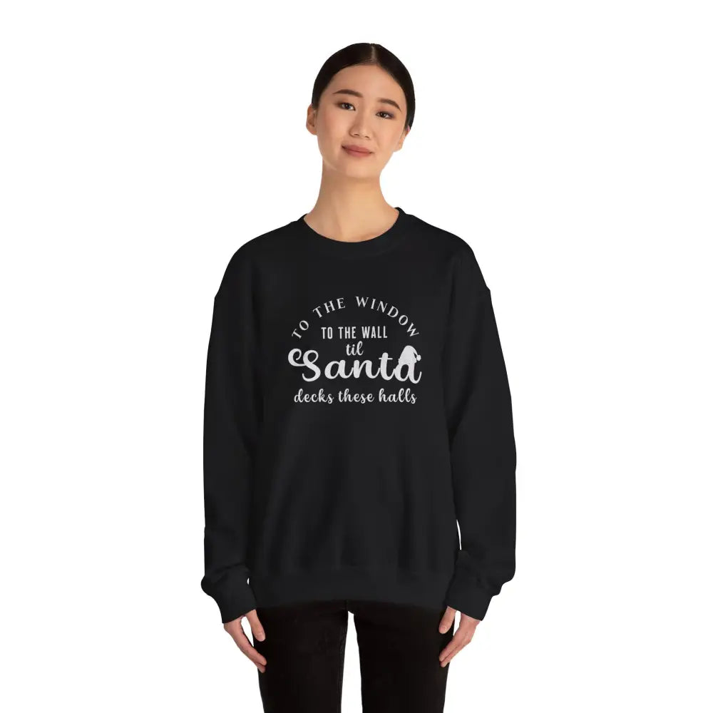 Deck These Halls Crewneck Sweatshirt - Sweatshirt