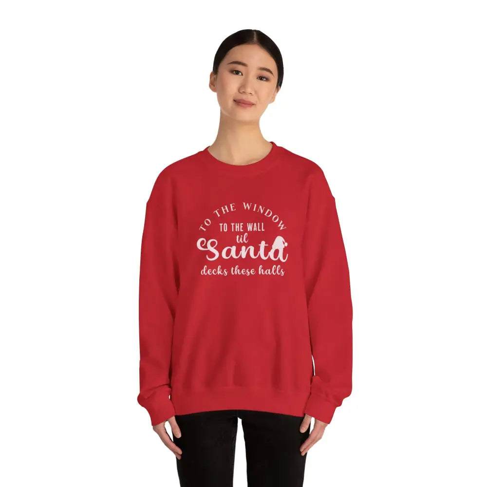 Deck These Halls Crewneck Sweatshirt - Sweatshirt
