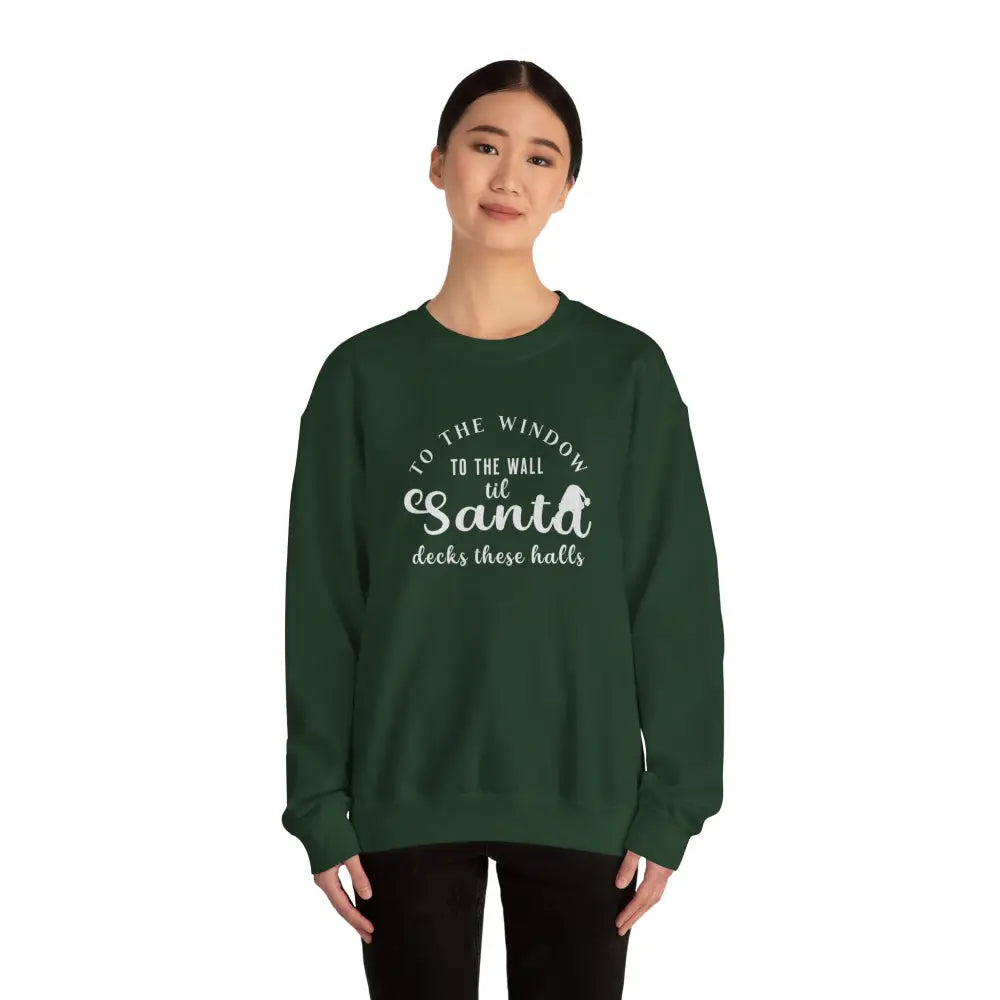 Deck These Halls Crewneck Sweatshirt - Sweatshirt