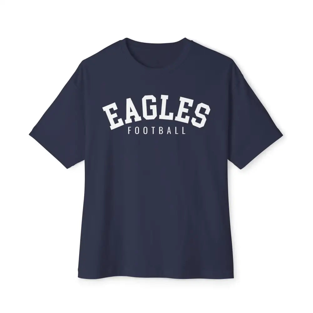 Eagles Football Chill Oversized Boxy Tee - Navy / XS - T-Shirt