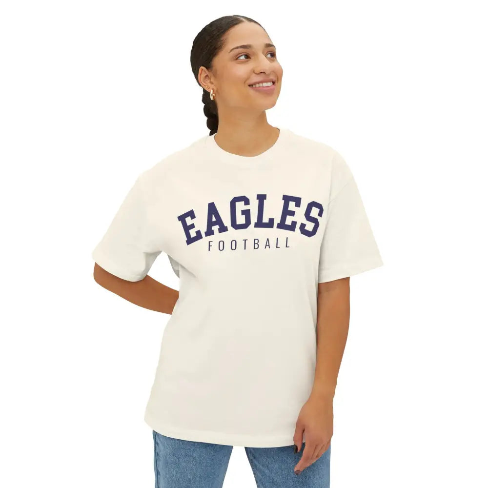 Eagles Football Chill Oversized Boxy Tee - T-Shirt