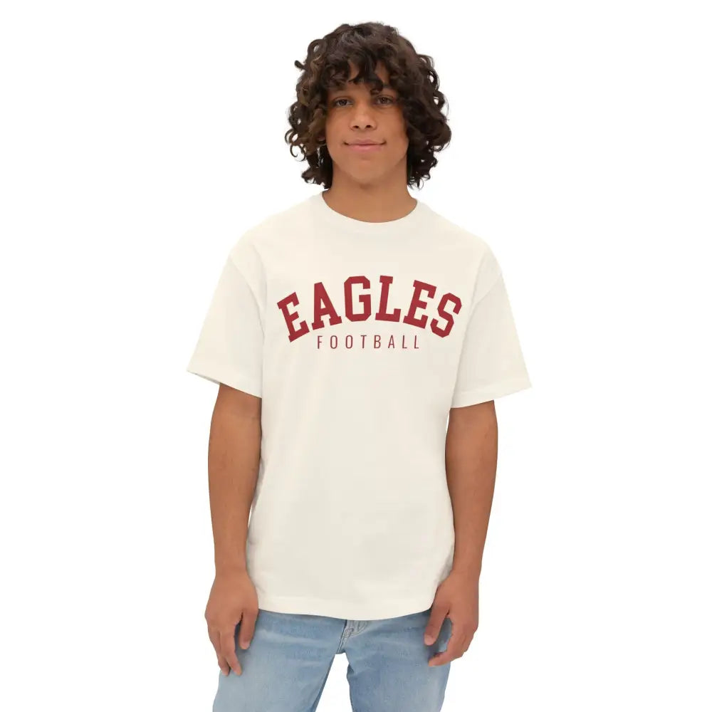 Eagles Football Oversized Boxy Tee - T-Shirt