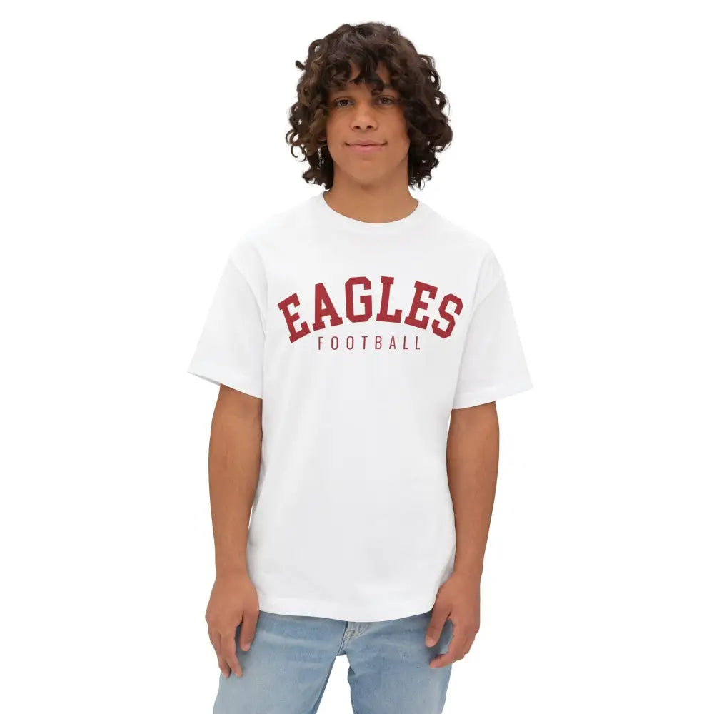Eagles Football Oversized Boxy Tee - T-Shirt