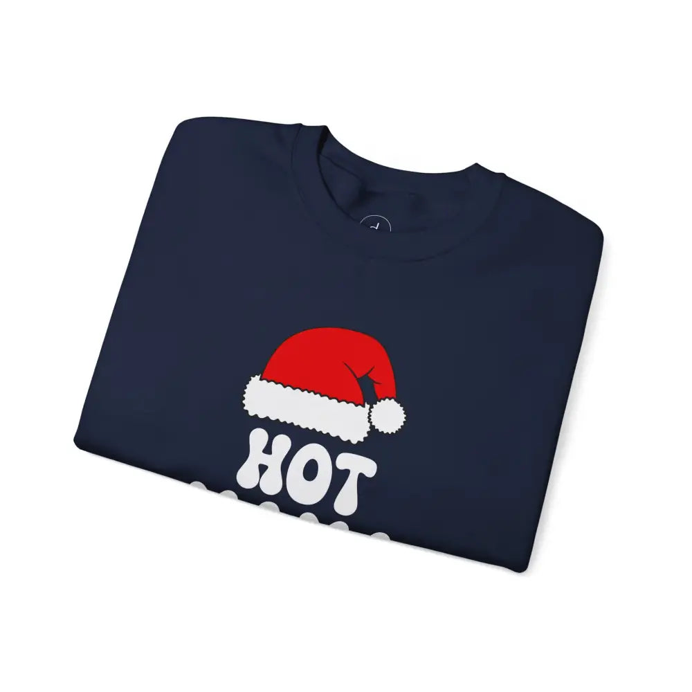 Hot Mama Claus Crewneck Sweatshirt - Sweatshirt