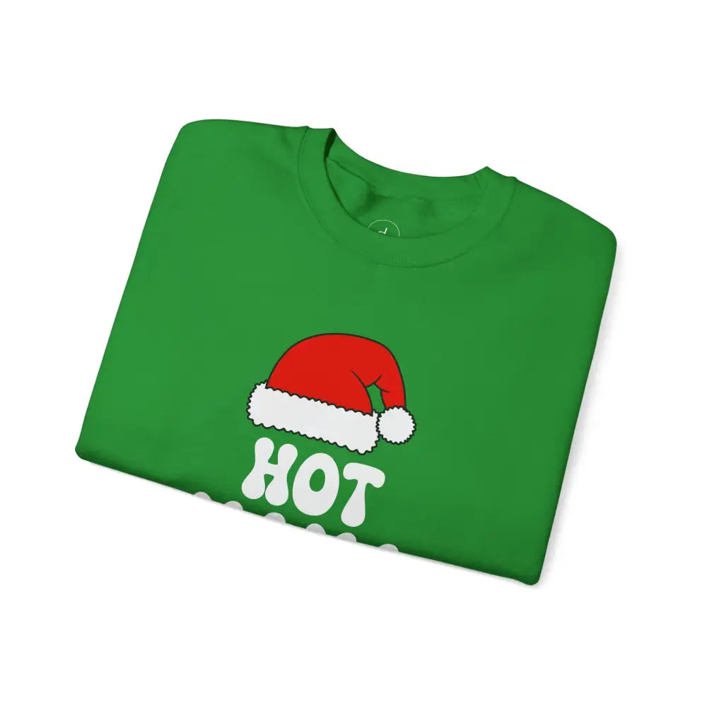 Hot Mama Claus Crewneck Sweatshirt - Sweatshirt