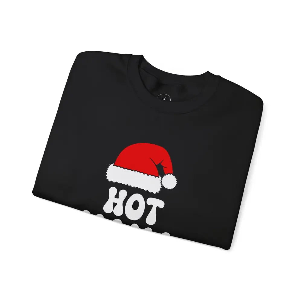 Hot Mama Claus Crewneck Sweatshirt - Sweatshirt
