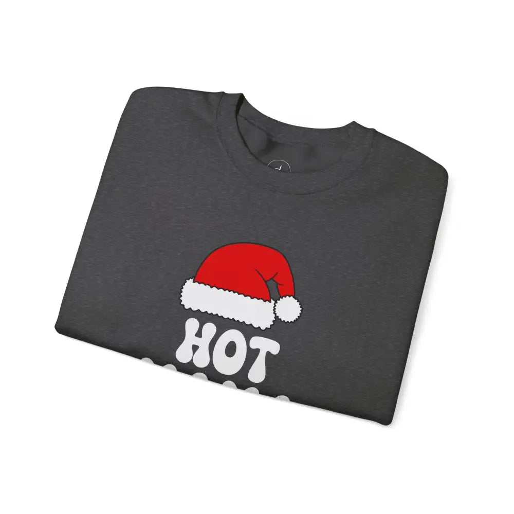 Hot Mama Claus Crewneck Sweatshirt - Sweatshirt