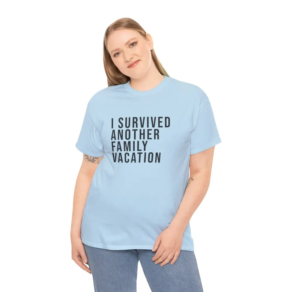 I Survived Vacation Tee - T-Shirt