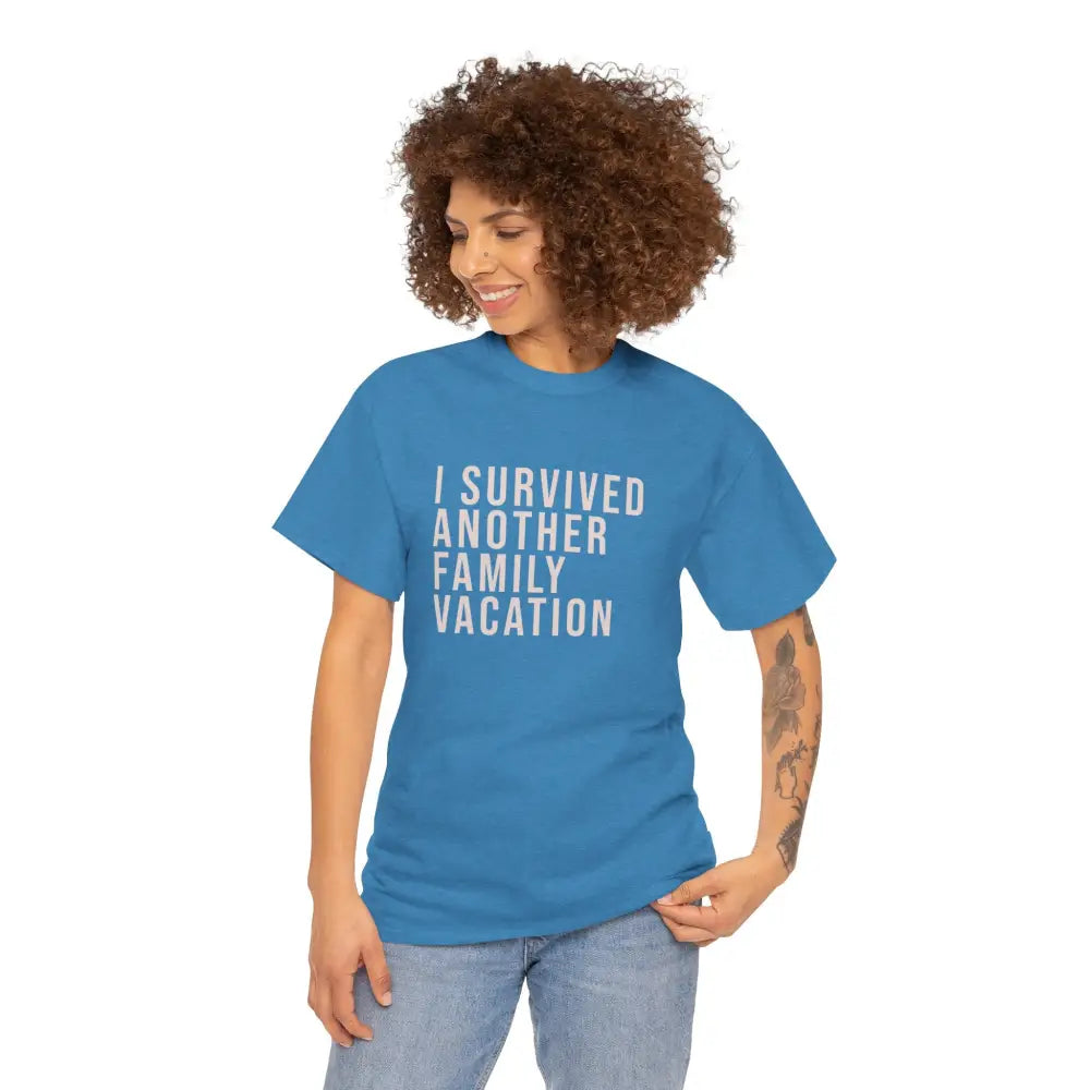 I Survived Vacation Tee - T-Shirt