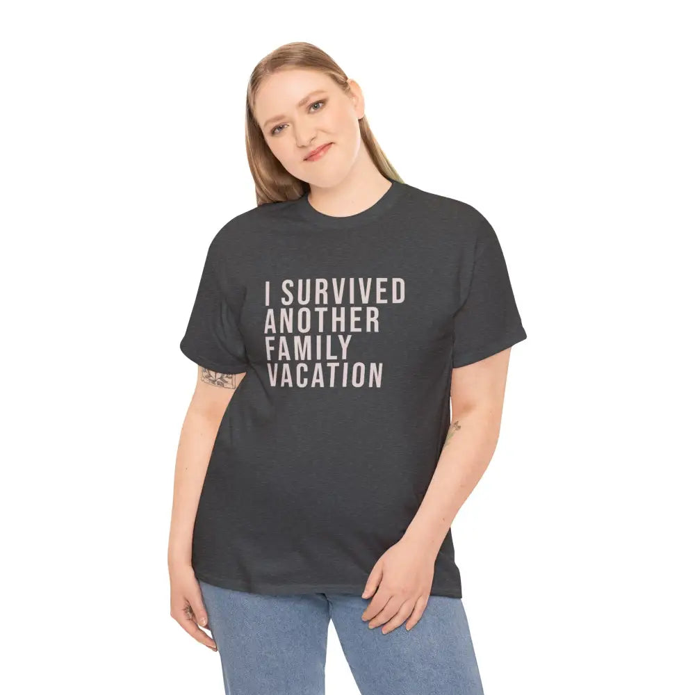 I Survived Vacation Tee - T-Shirt