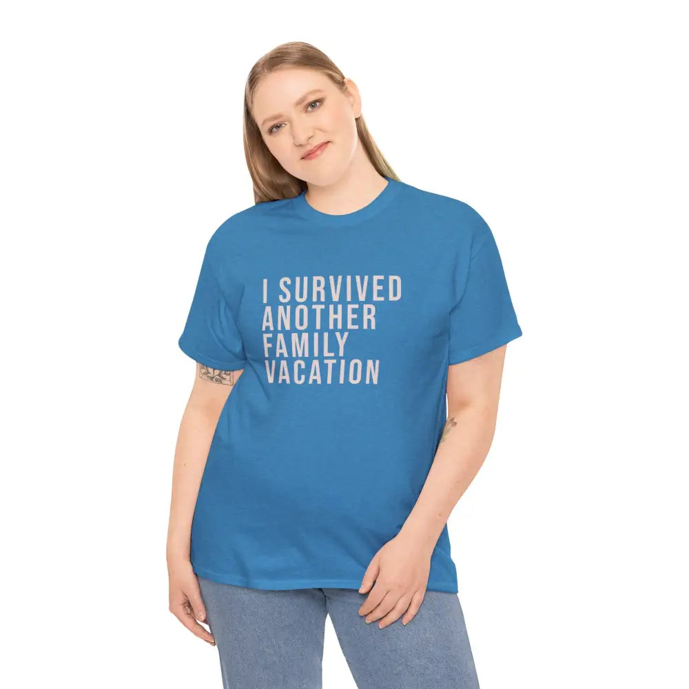 I Survived Vacation Tee - T-Shirt
