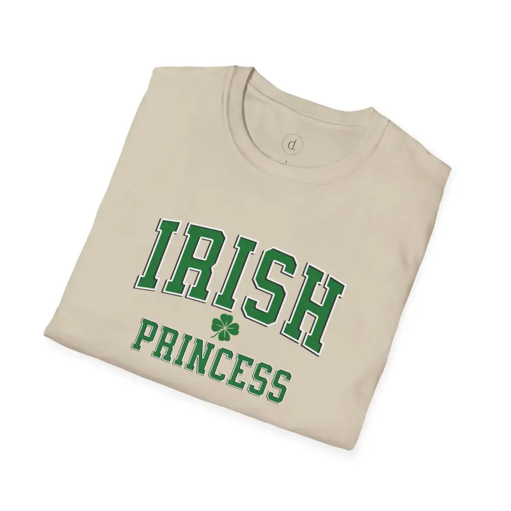 Irish Princess Shamrock Softstyle T-Shirt - T-Shirt