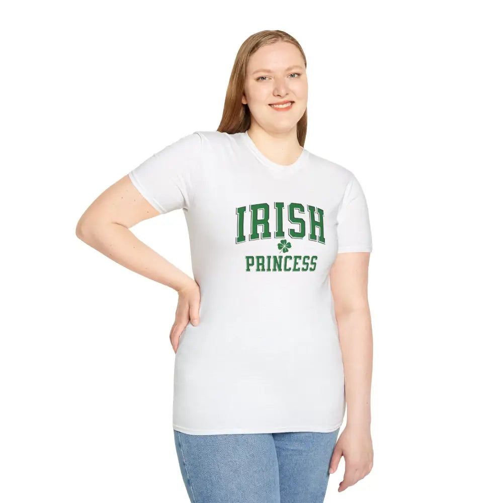 Irish Princess Shamrock Softstyle T-Shirt - T-Shirt