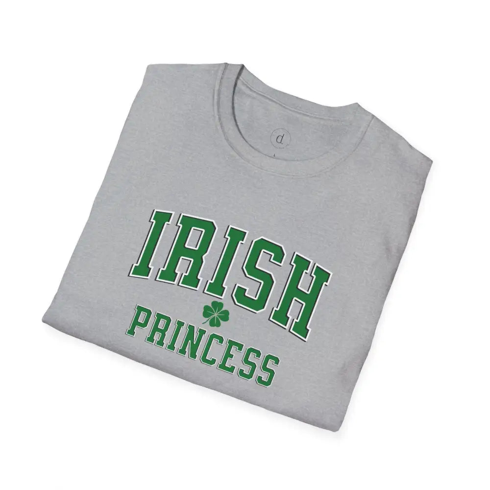 Irish Princess Shamrock Softstyle T-Shirt - T-Shirt