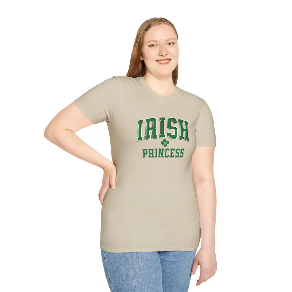 Irish Princess Shamrock Softstyle T-Shirt - T-Shirt