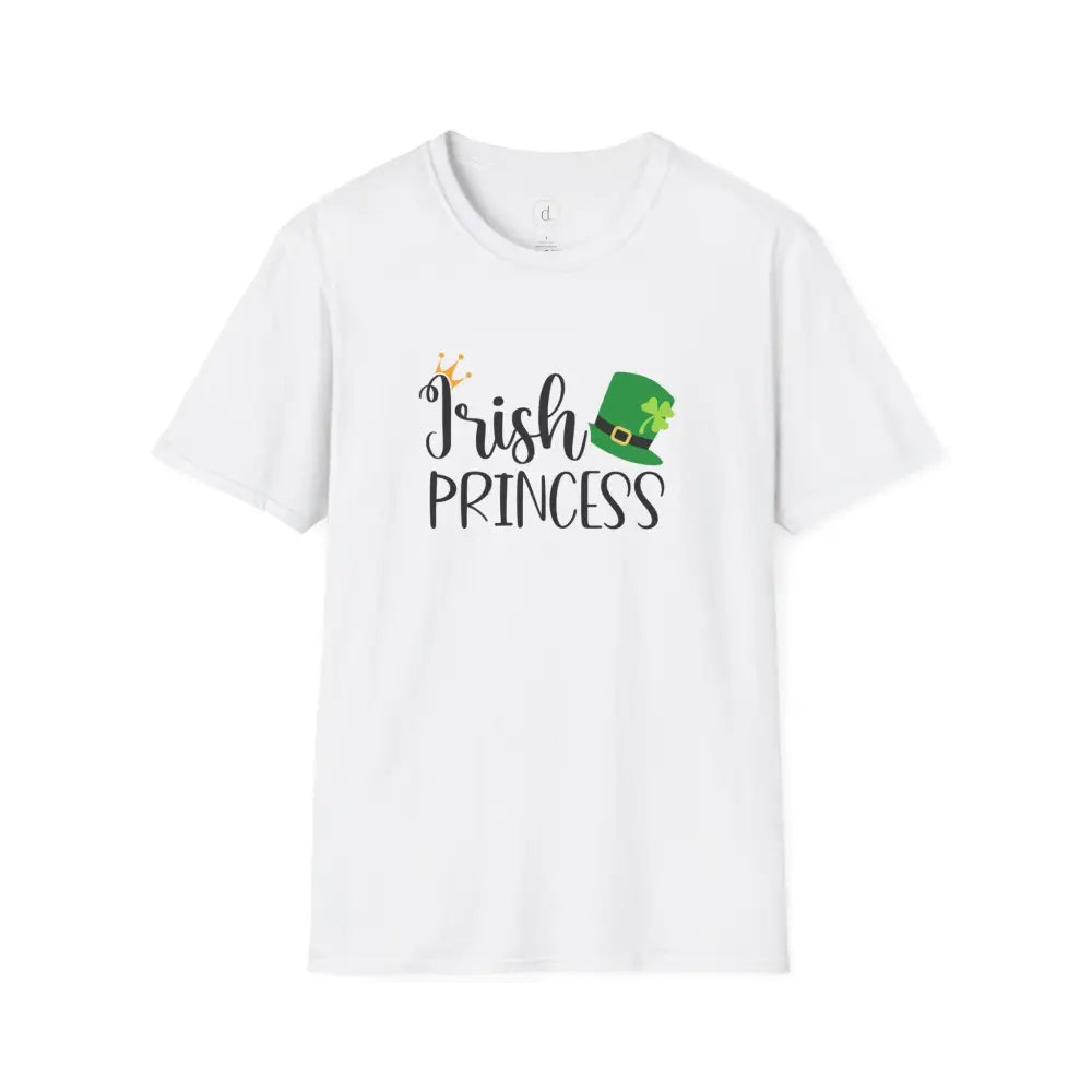 Irish Princess Softstyle T-Shirt - White / XS - T-Shirt