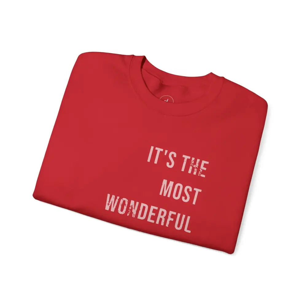 It’s the Most Wonderful Time of the Year Christmas Sweatshirt - Sweatshirt