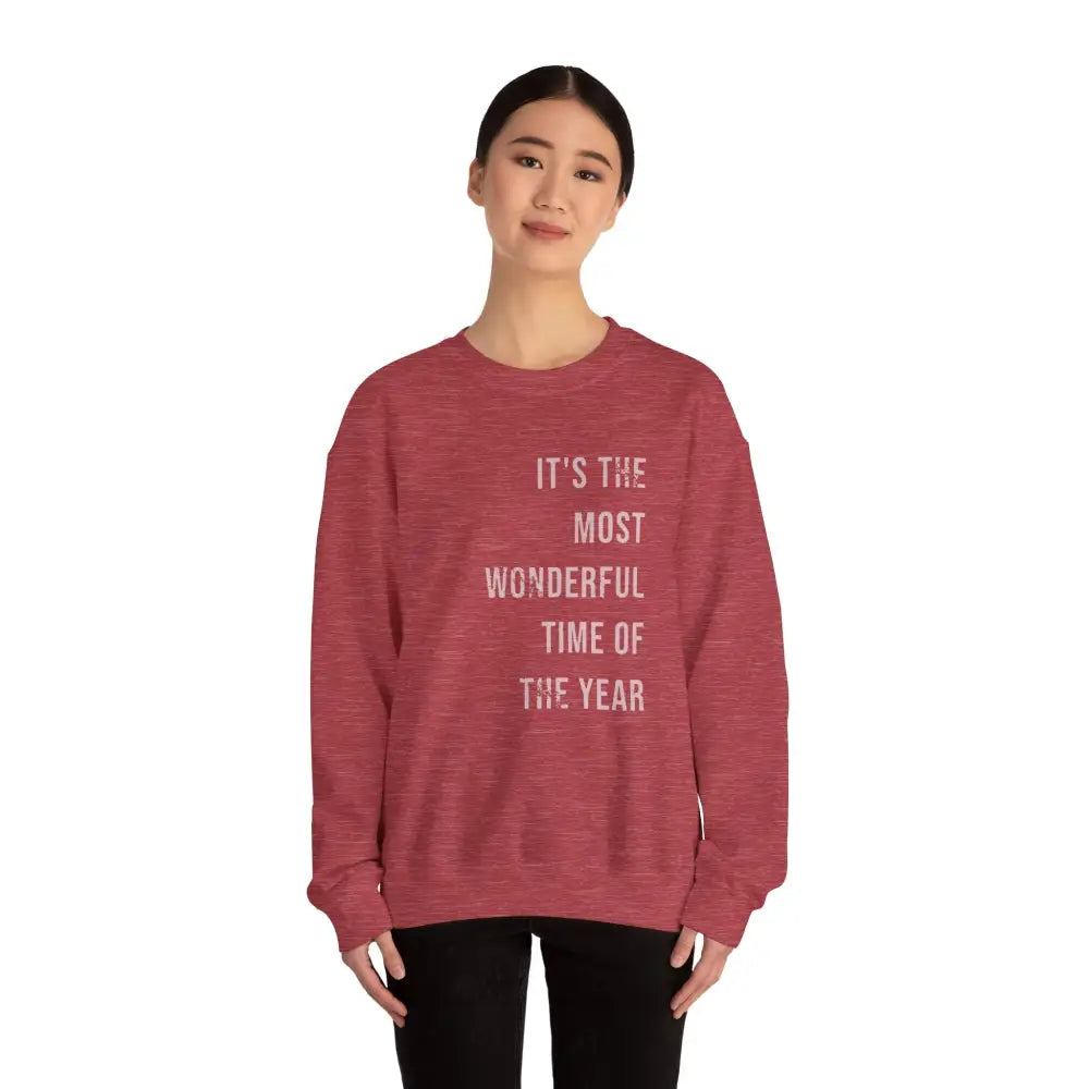 It’s the Most Wonderful Time of the Year Christmas Sweatshirt - Sweatshirt