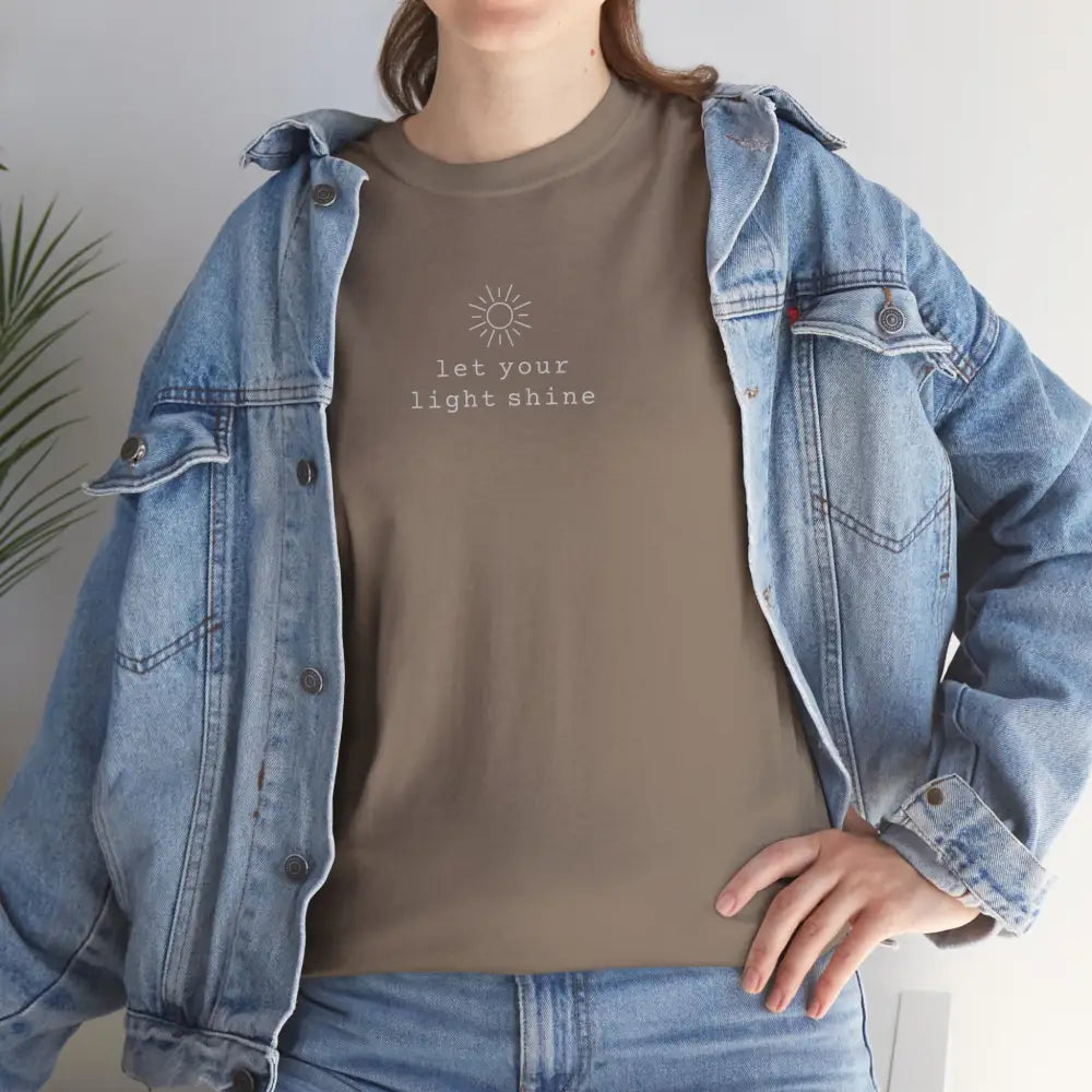 Let Your Light Shine Tee - T-Shirt
