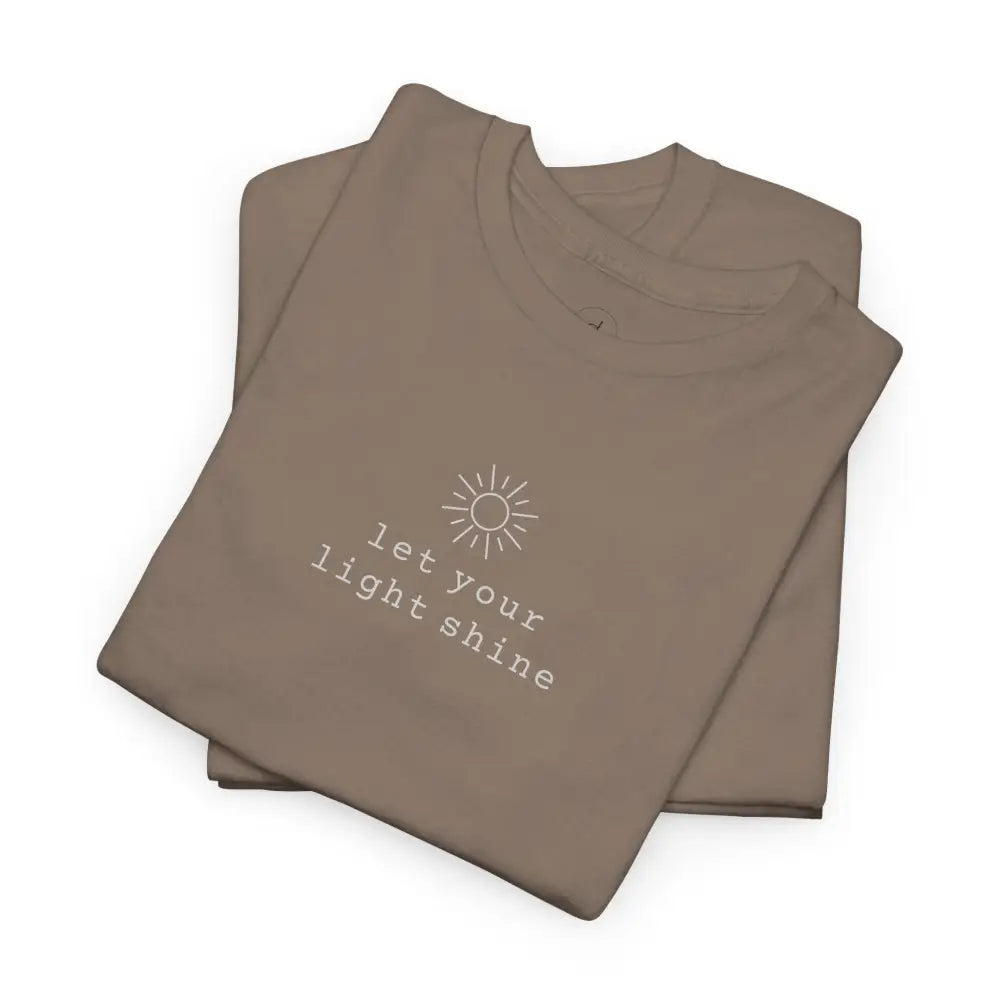 Let Your Light Shine Tee - T-Shirt