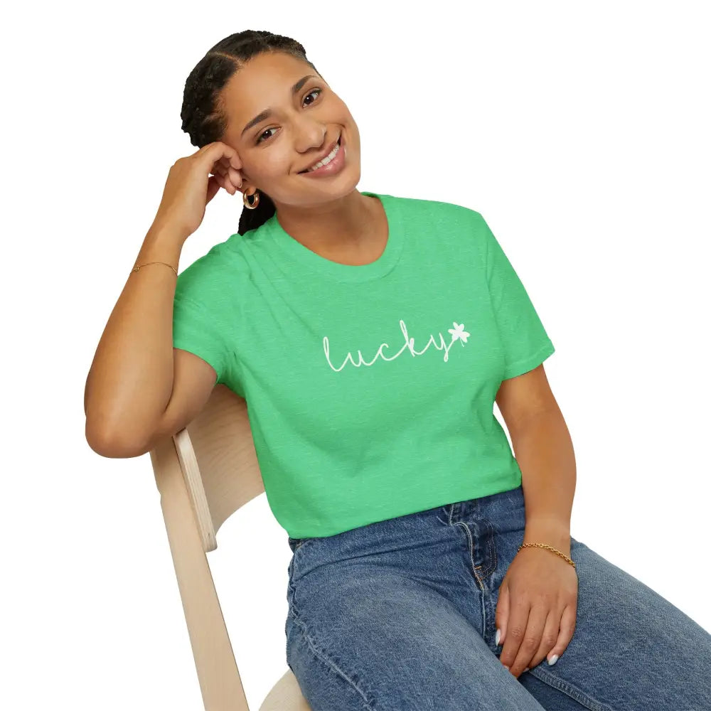 Lucky Script Softstyle T-Shirt - T-Shirt