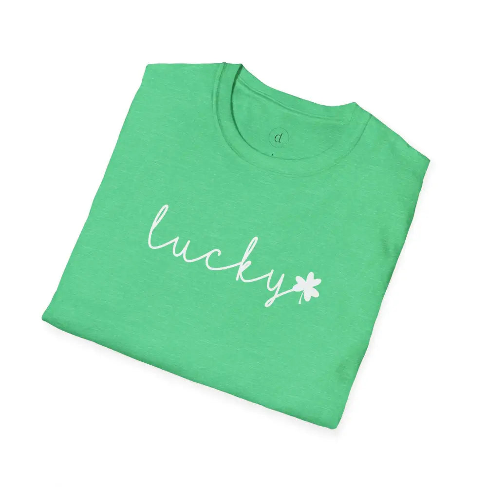 Lucky Script Softstyle T-Shirt - T-Shirt