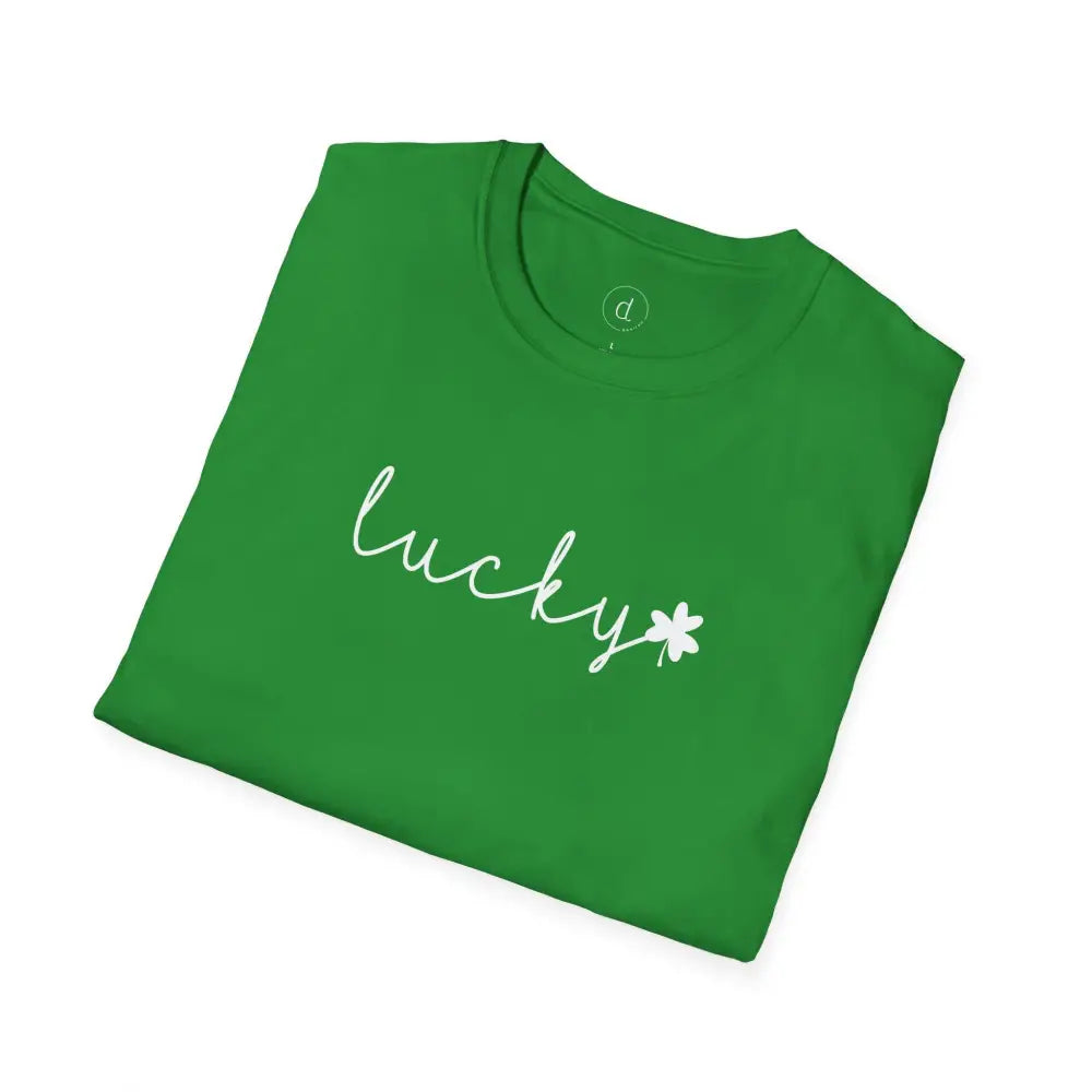 Lucky Script Softstyle T-Shirt - T-Shirt