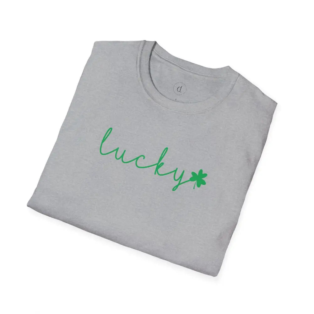Lucky Script Softstyle T-Shirt - T-Shirt