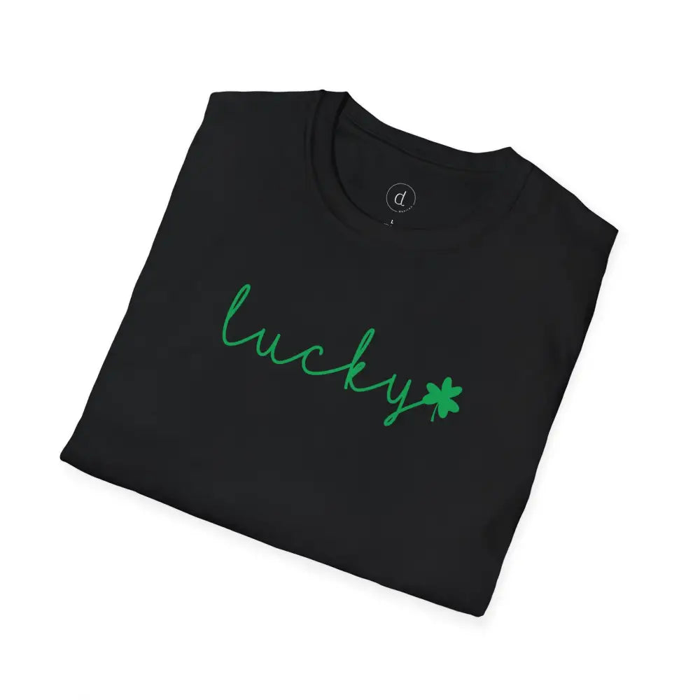 Lucky Script Softstyle T-Shirt - T-Shirt
