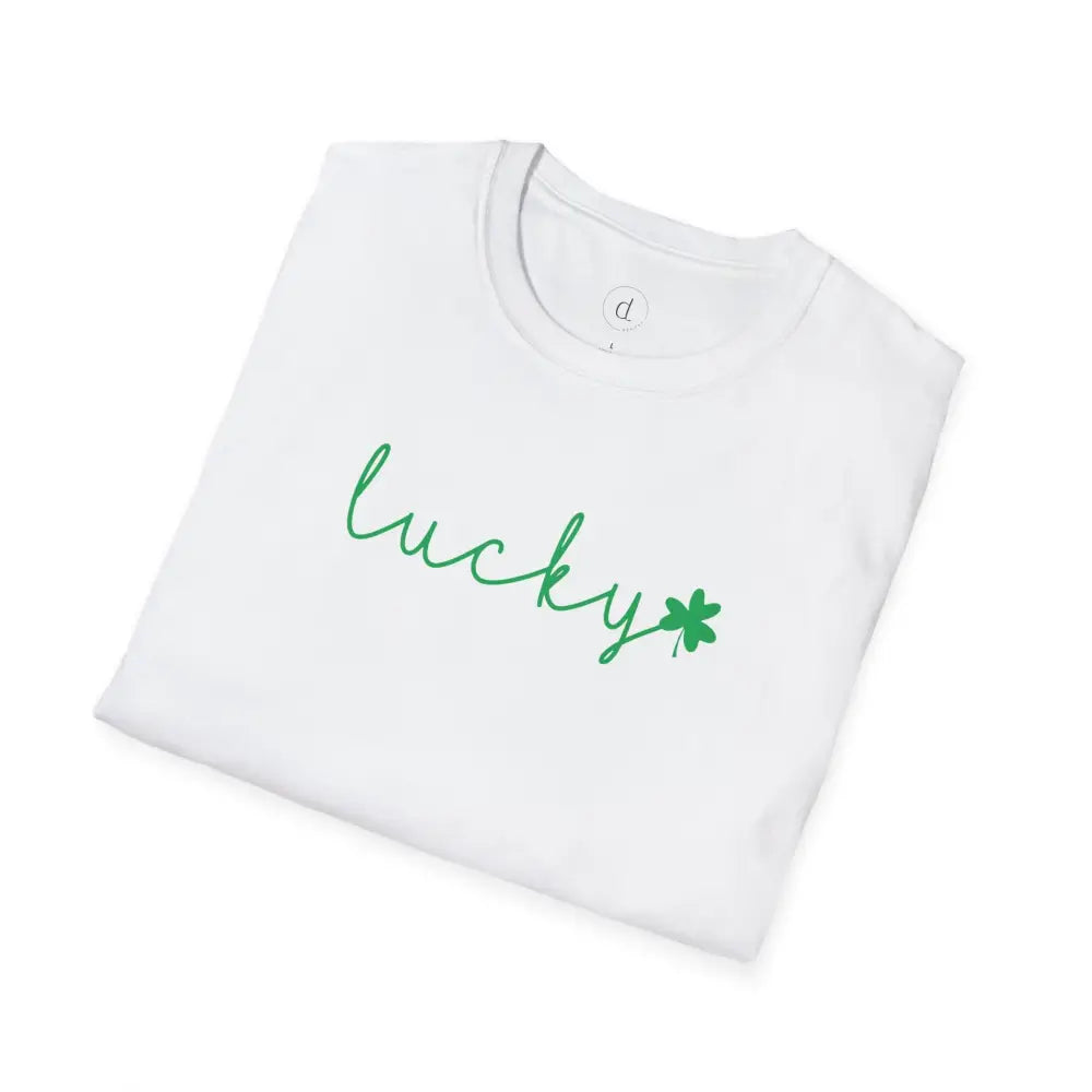 Lucky Script Softstyle T-Shirt - T-Shirt