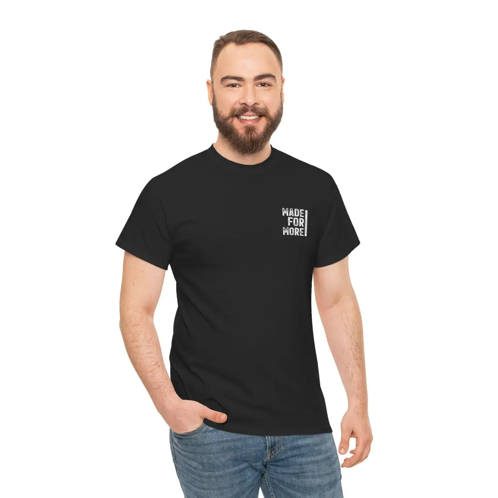 Made for More List Unisex Heavy Cotton Tee - Black / S - T-Shirt