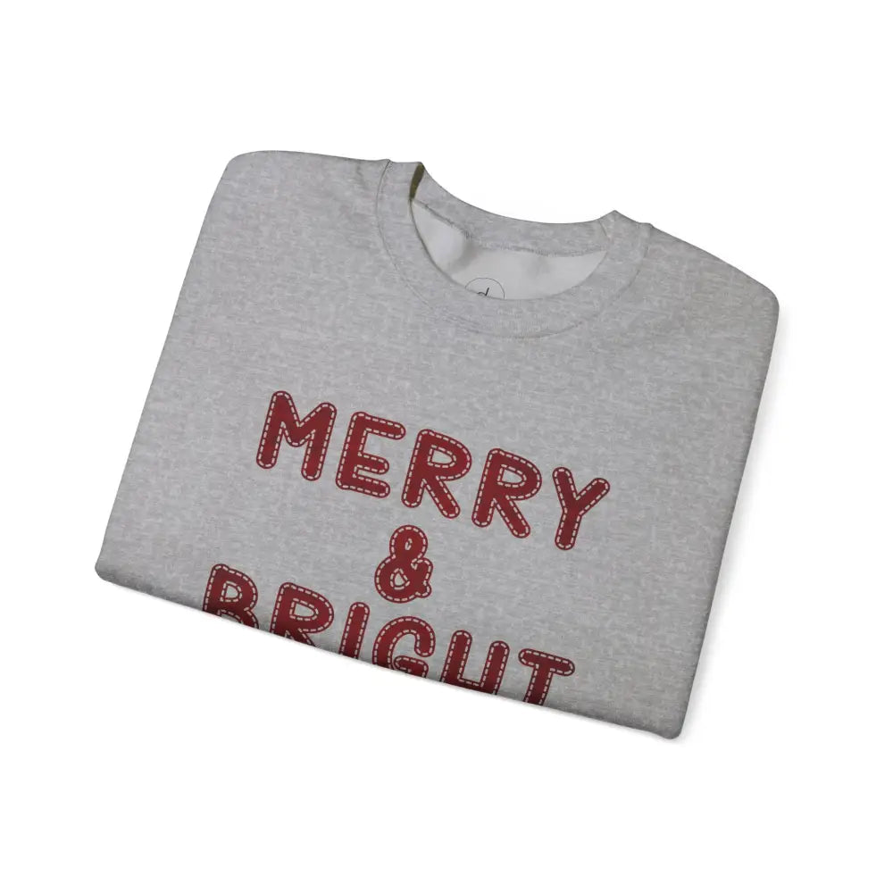 Merry & Bright Crewneck Sweatshirt - Sweatshirt