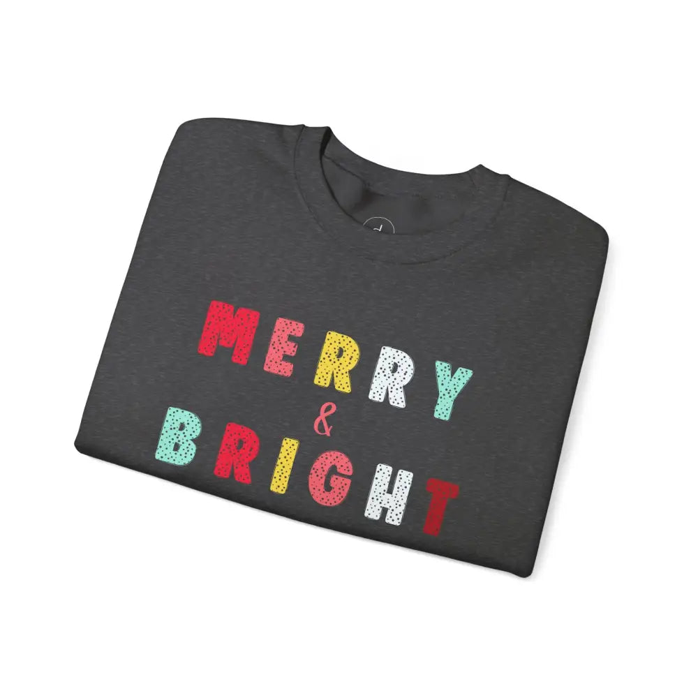 Merry & Bright Crewneck Sweatshirt - Sweatshirt