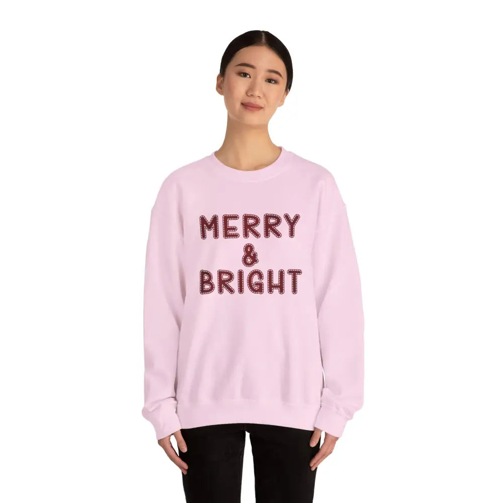Merry & Bright Crewneck Sweatshirt - Sweatshirt