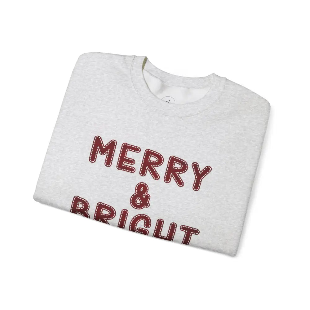 Merry & Bright Crewneck Sweatshirt - Sweatshirt