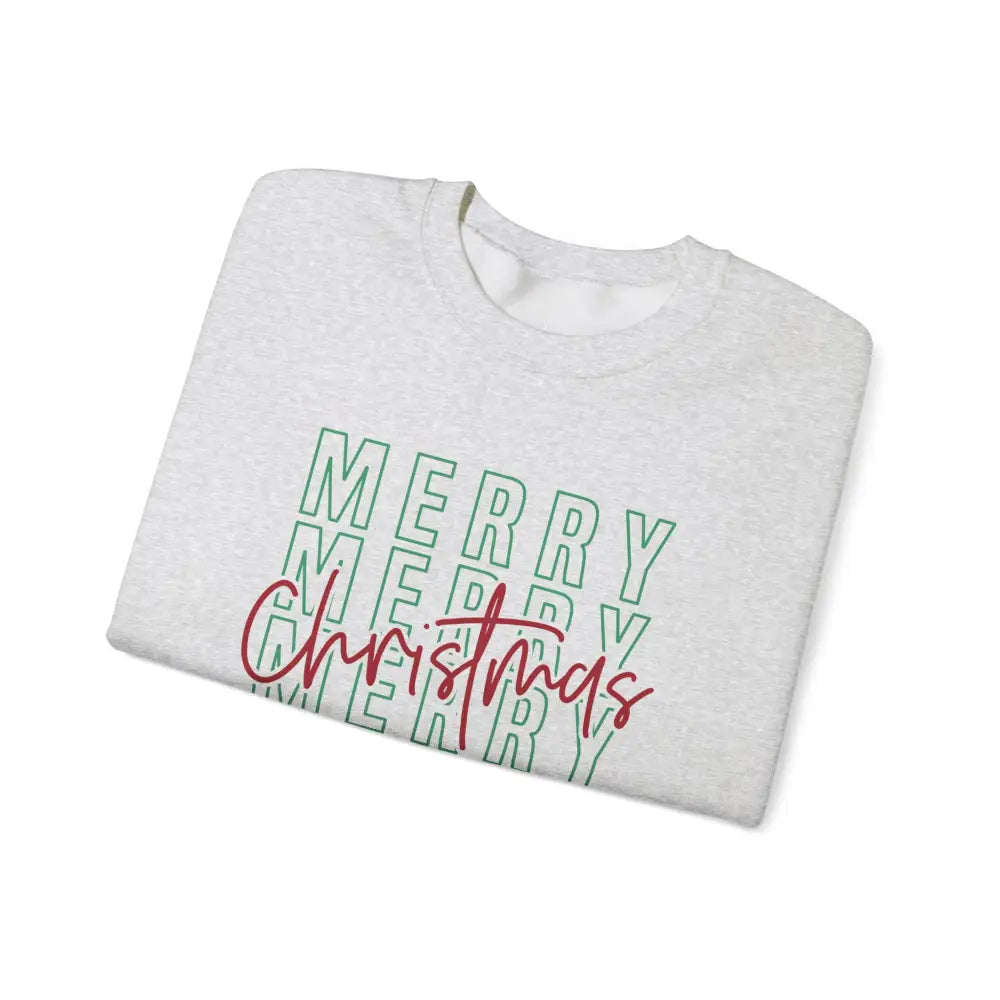 Merry Merry Christmas Sweatshirt - Sweatshirt