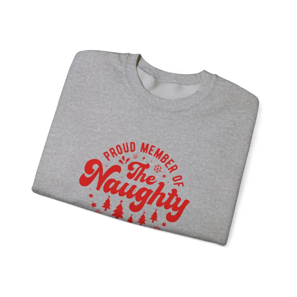 Naughty List Club Crewneck Sweatshirt - Sweatshirt