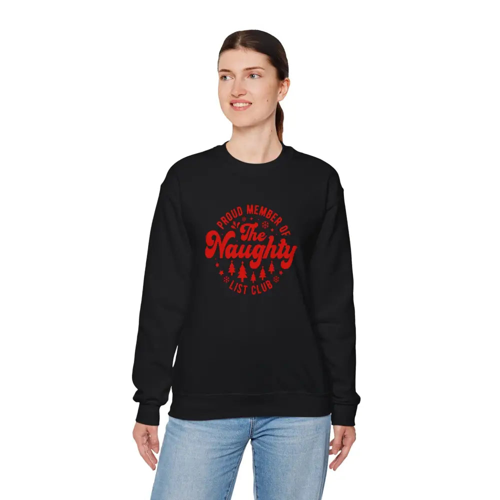 Naughty List Club Crewneck Sweatshirt - Sweatshirt