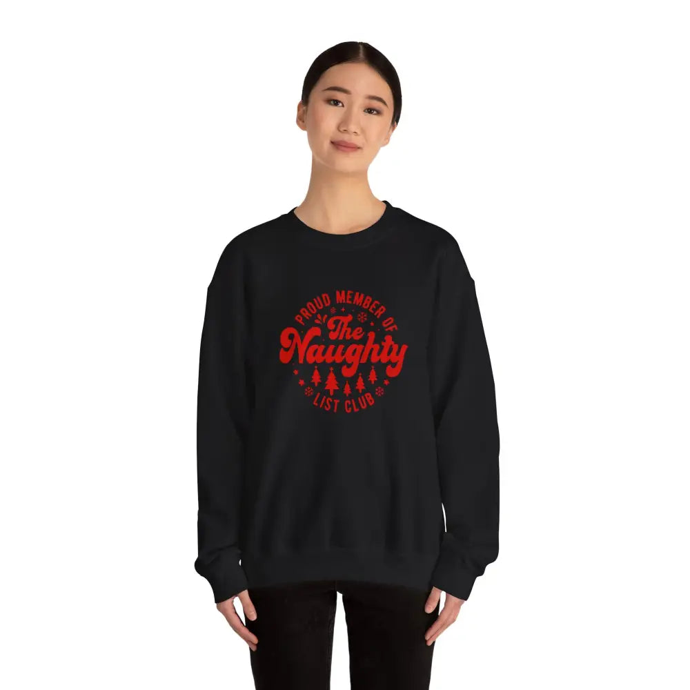 Naughty List Club Crewneck Sweatshirt - Sweatshirt