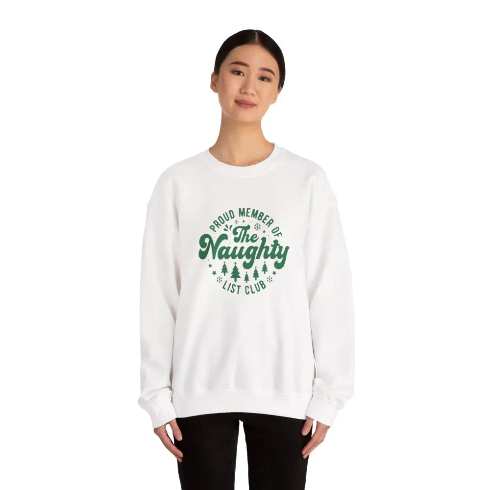 Naughty List Club Crewneck Sweatshirt - Sweatshirt