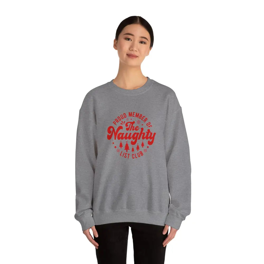 Naughty List Club Crewneck Sweatshirt - Sweatshirt
