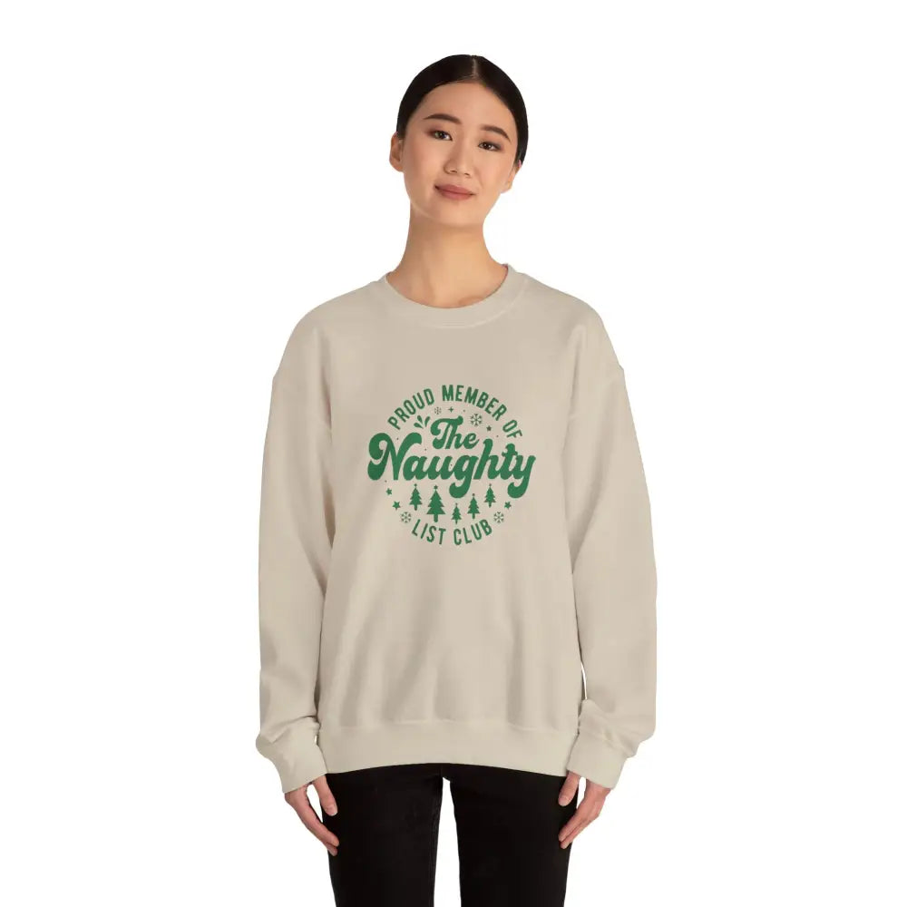 Naughty List Club Crewneck Sweatshirt - Sweatshirt